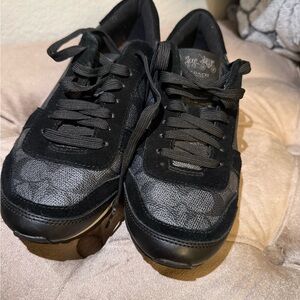Coach Black and Gray Sneakers